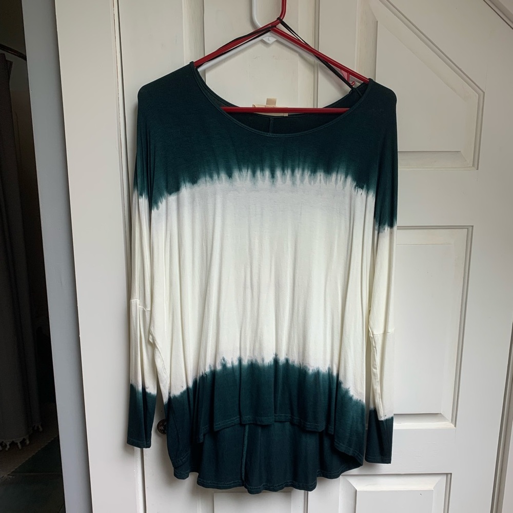 Nanamacs long sleeve tie dye shirt. Never worn